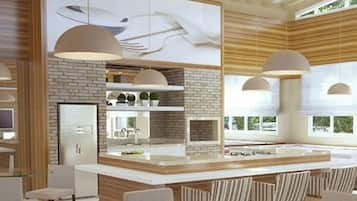 Premium House, Pool Access | Dining