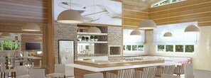Premium House, Pool Access | Dining - Rosa Internacional - Surfland (Garopaba)