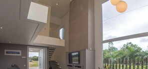 Luxury House, Pool Access | Living area | Foosball, table tennis, toys, books - Rosa Internacional - Surfland (Garopaba)