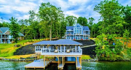 Lakefront Lake Anna, Hot Tub, Boat Dock