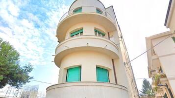 Facciata della struttura