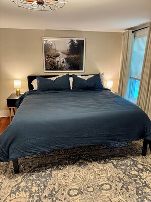 5 makuuhuonetta, silitysrauta/-lauta, Wi-Fi, vuodevaatteet