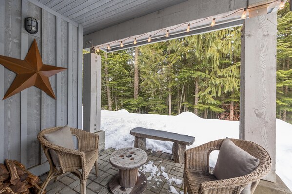 Townhome, 1 Queen Bed with Sofa bed (#24 Treeline) | Terrace/patio