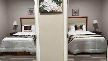 2 bedrooms, desk, iron/ironing board, free WiFi