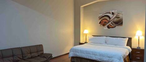 1 Schlafzimmer, Schreibtisch, Bügeleisen/Bügelbrett, kostenloses WLAN