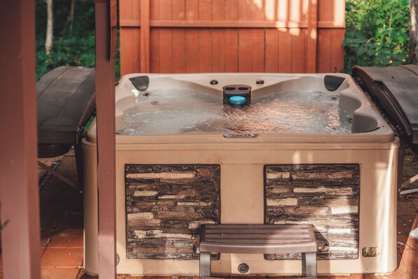 Outdoor spabad