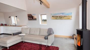 Televisor i llar de foc