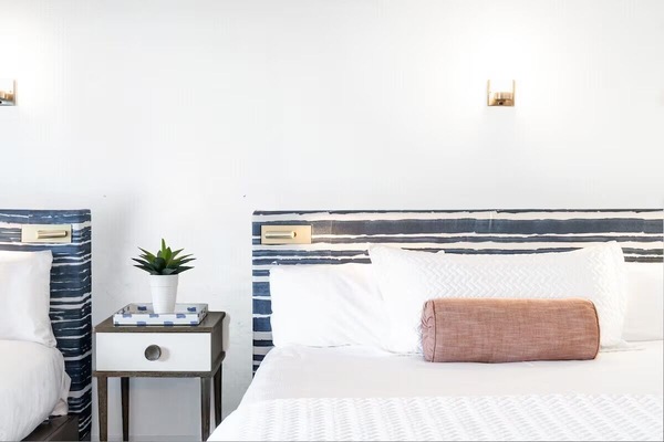 Sink into plush bedding for a restful, hotel-quality sleep