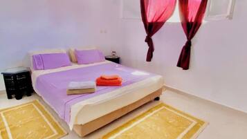 2 slaapkamers, een kluis op de kamer, wifi, beddengoed