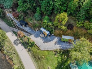 Exterior - Riverfront, Hiking, Fishing, 20 min to Smoky Mtns! (Sylva)