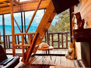 Interior - Bamboo lodge Vista privilegiada a las montañas (Medellín)