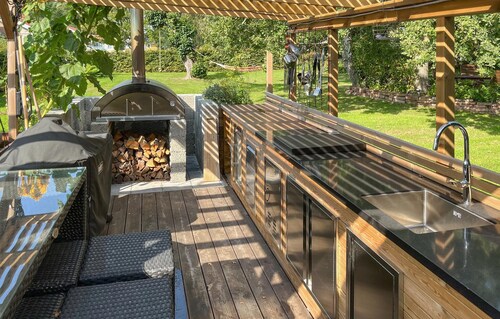 Awesome home in Löttorp with sauna