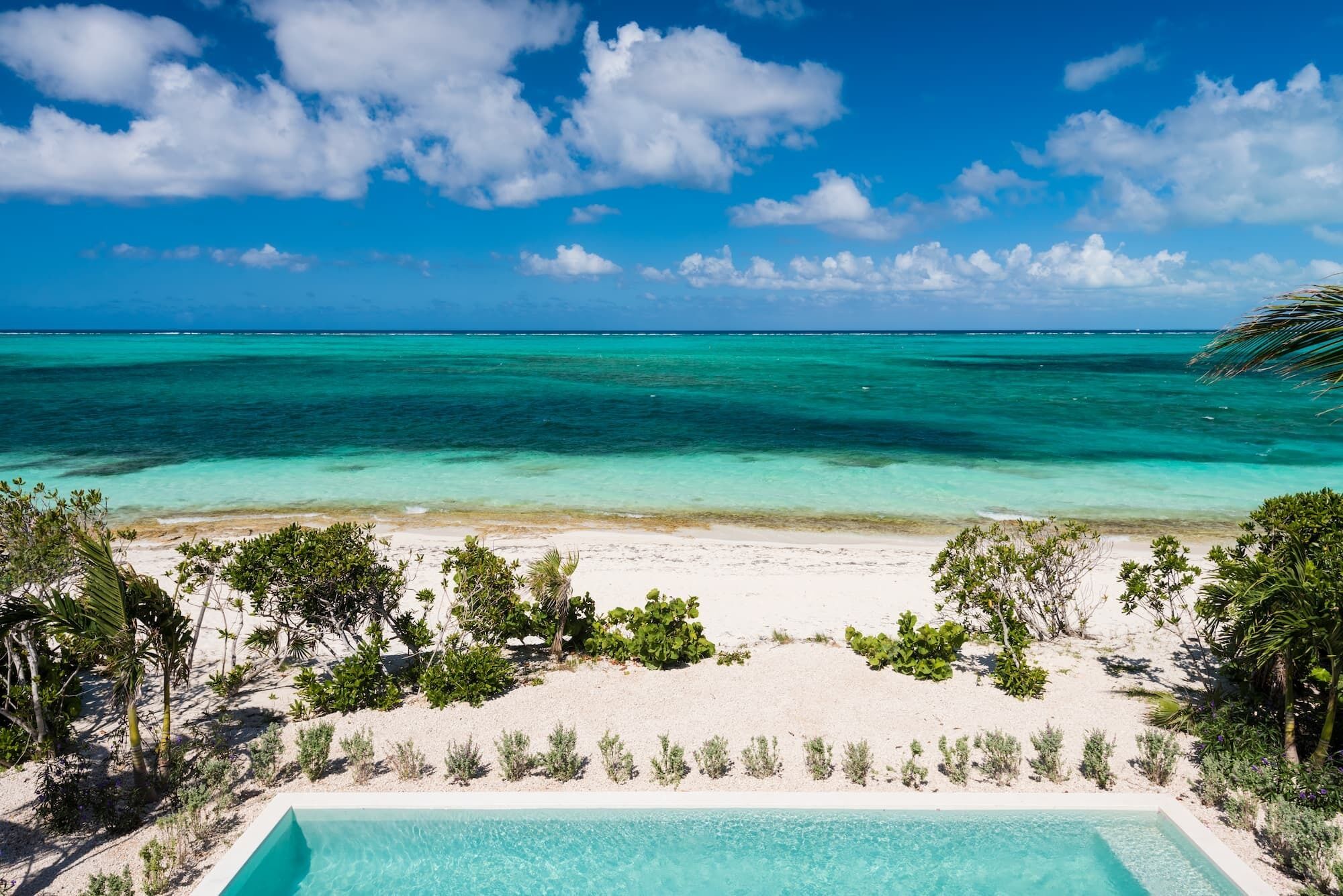 Accommodatie ligt op het strand
