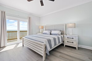 4 bedrooms, internet, bed sheets - Gulf-front home w/double balcony, W/D, internet & amazing views - dog-friendly (Dauphin Island)