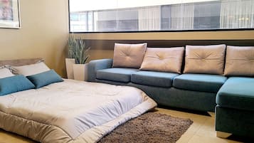 1 chambre, bureau, Wi-Fi, draps fournis
