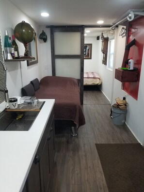 2 chambres, bureau, draps fournis