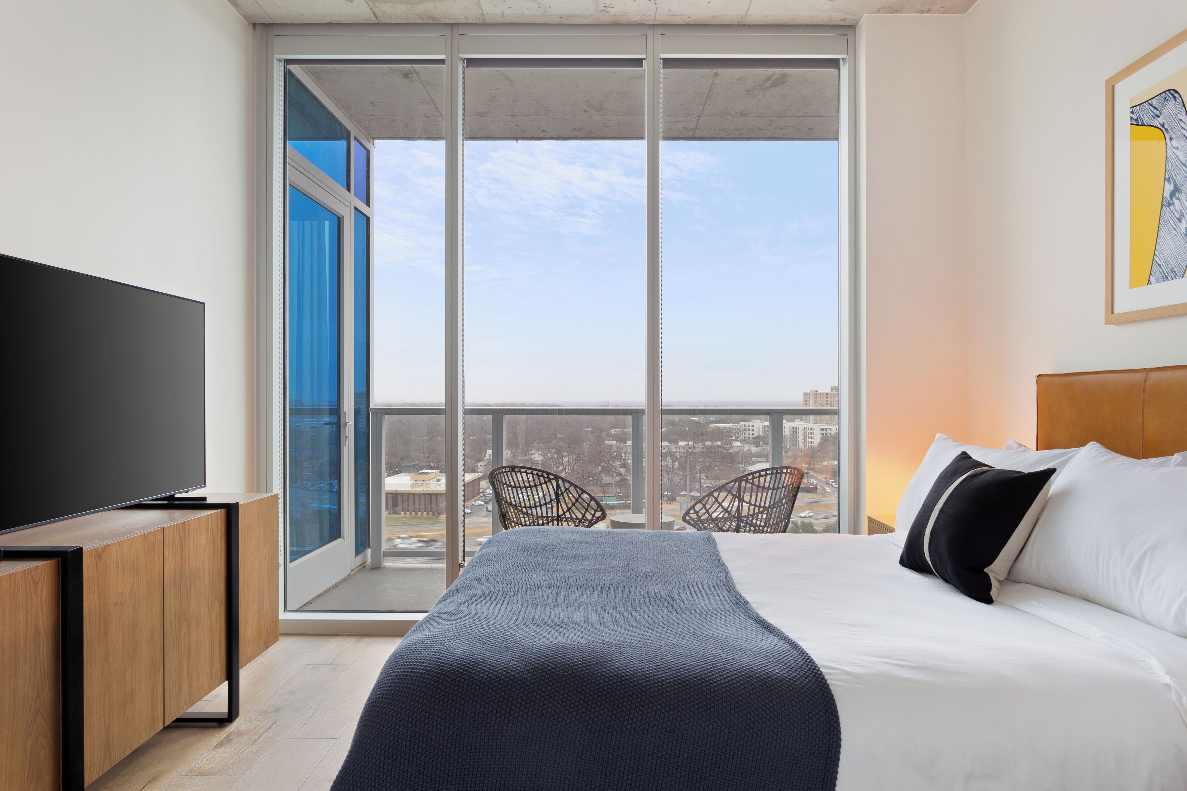 Departamento, 1 habitación | Vista del balcón