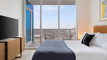 Apartment, 1 Bedroom | Balcony view