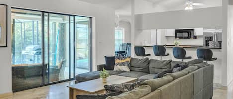 Smart TV y chimenea