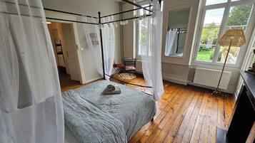 3 dormitorios, cuna de viaje, wifi y ropa de cama