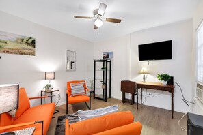 TV connectée, cheminée