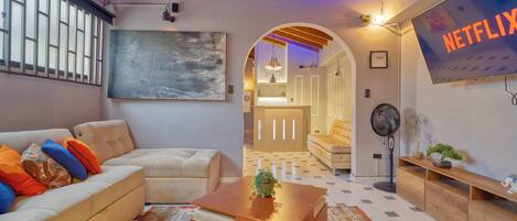 Área de sala de estar