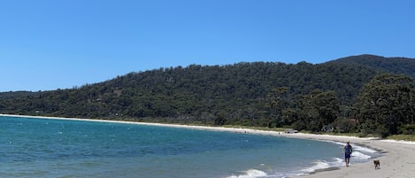 Plage à proximité, sable blanc