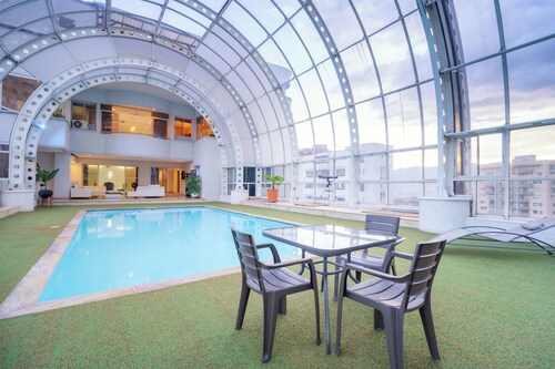 Stunning 9-BR PH with Spa, Concierge, Breakfast & WiFi in Medellín