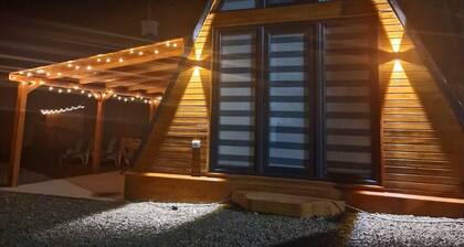 Bucovina-A-FrameHouse-HotTub-Fireplace-Patio-WiFi