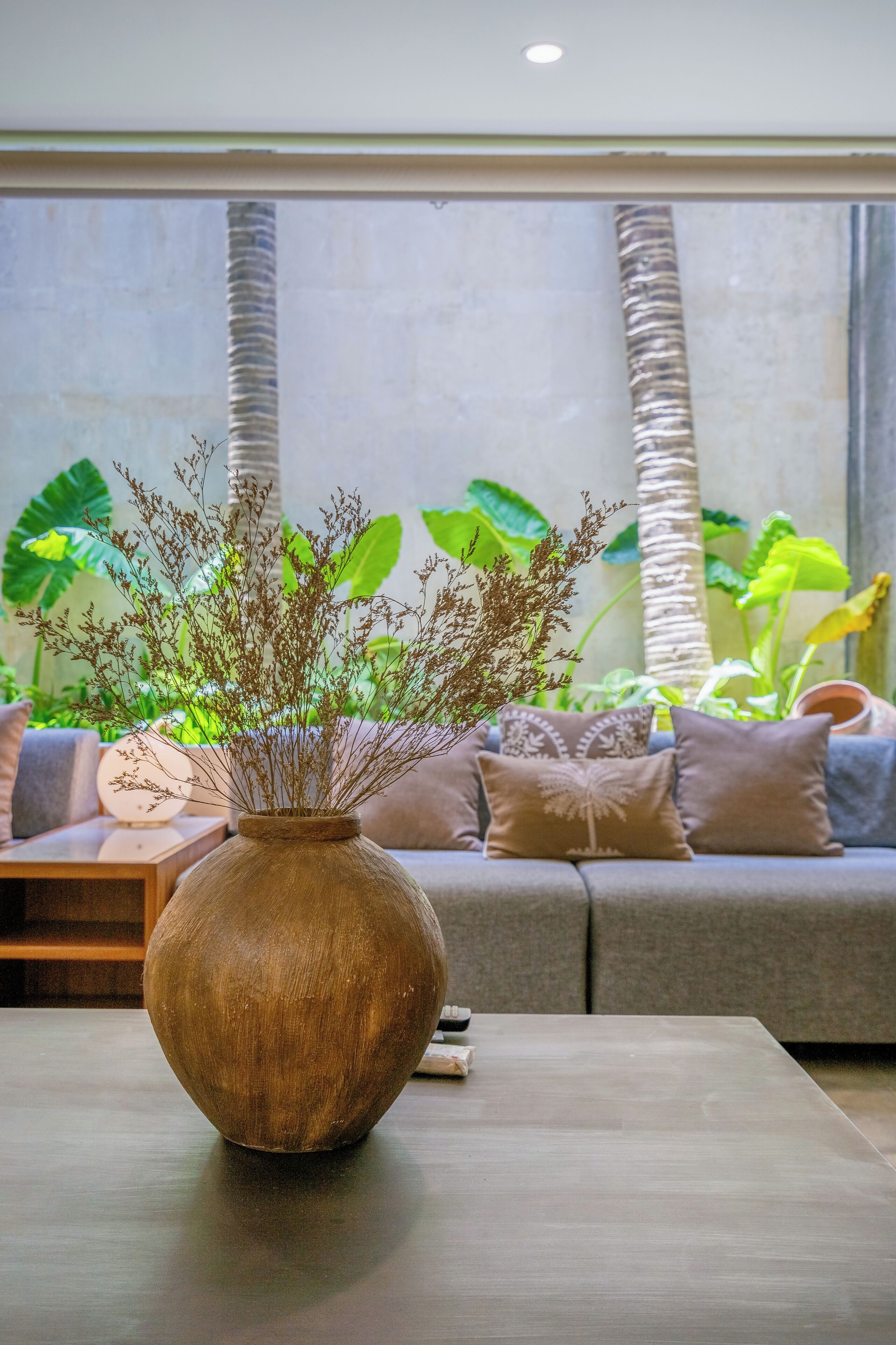 Elite Villa | Living area | 40-inch flat-screen TV with satellite channels