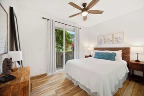 2 soverom, strykejern/-brett, reiseseng for barn og wi-fi