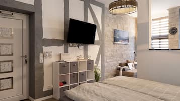 1 Schlafzimmer, kostenloses WLAN, Bettwäsche