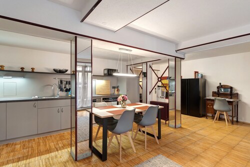 Apartment „Kuckucksnest City Center“ mit WLAN