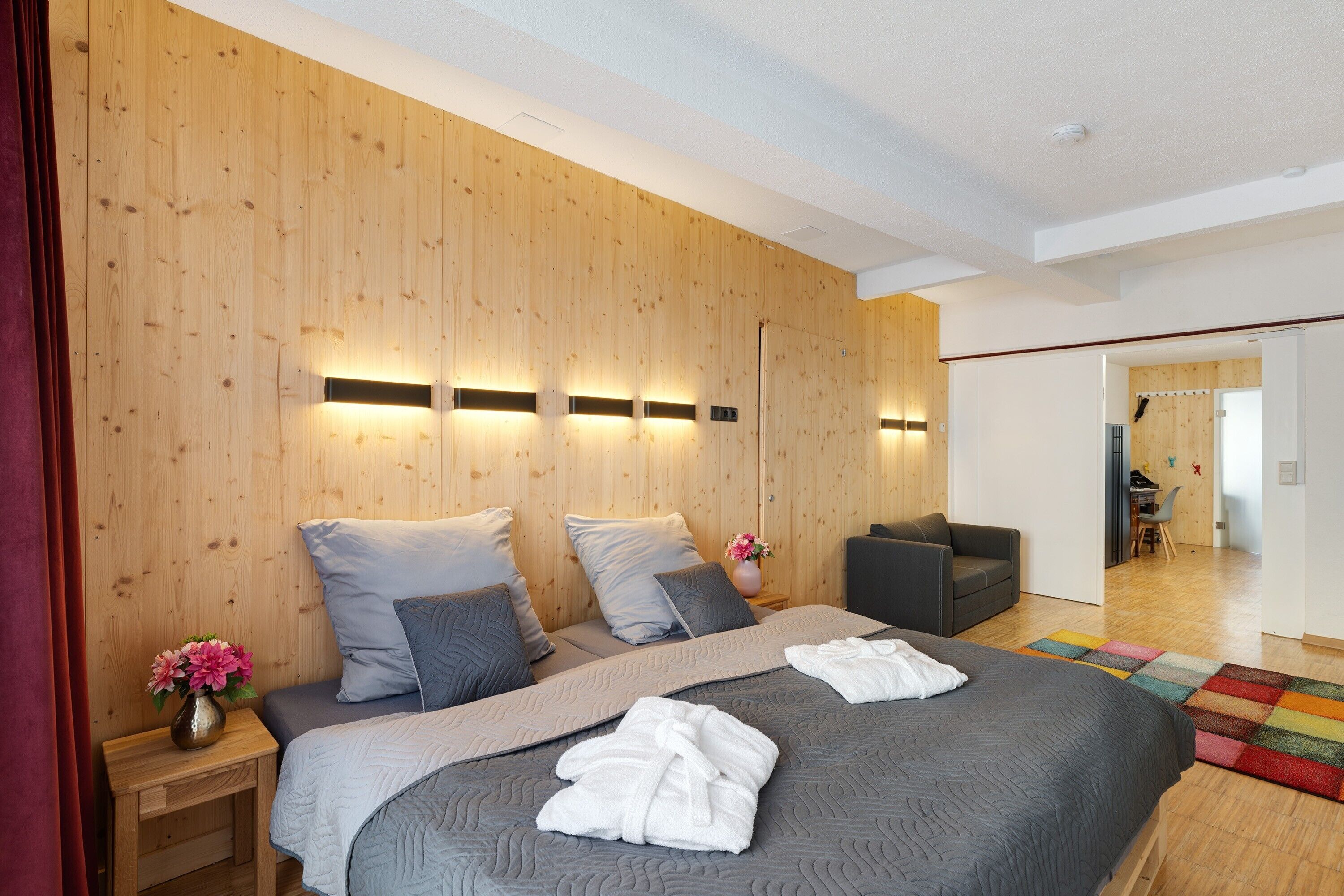 2 Schlafzimmer, Schreibtisch, kostenloses WLAN, Bettwäsche