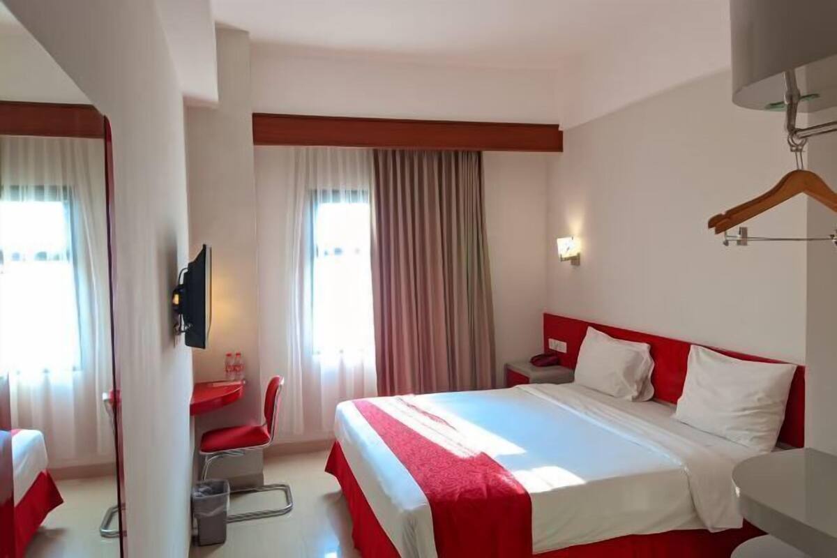 1 Schlafzimmer, Schreibtisch, Bügeleisen/Bügelbrett, kostenloses WLAN