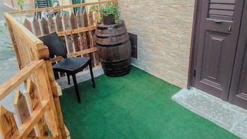 Apartamento, 1 habitación, terraza | Terraza o patio