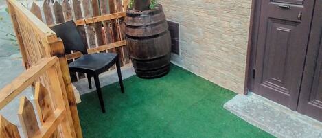 Leilighet, 1 soverom, terrasse | Terrasse/patio