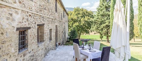 Appartement, 5 chambres, terrasse, vue montagne | Terrasse/Patio