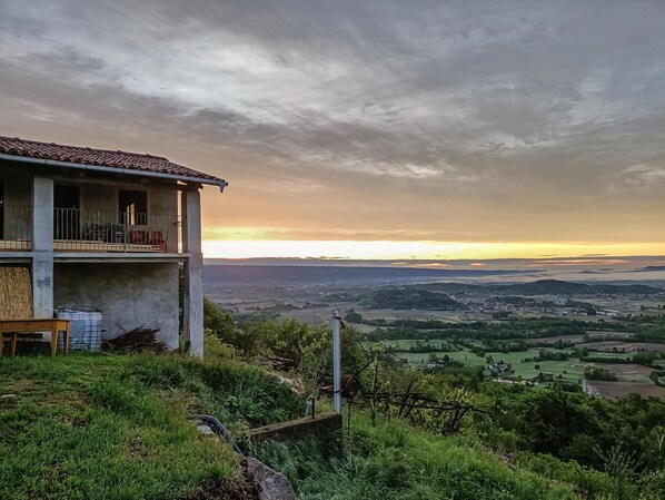 Fachada de la propiedad