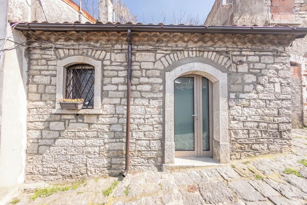 Fachada de la propiedad