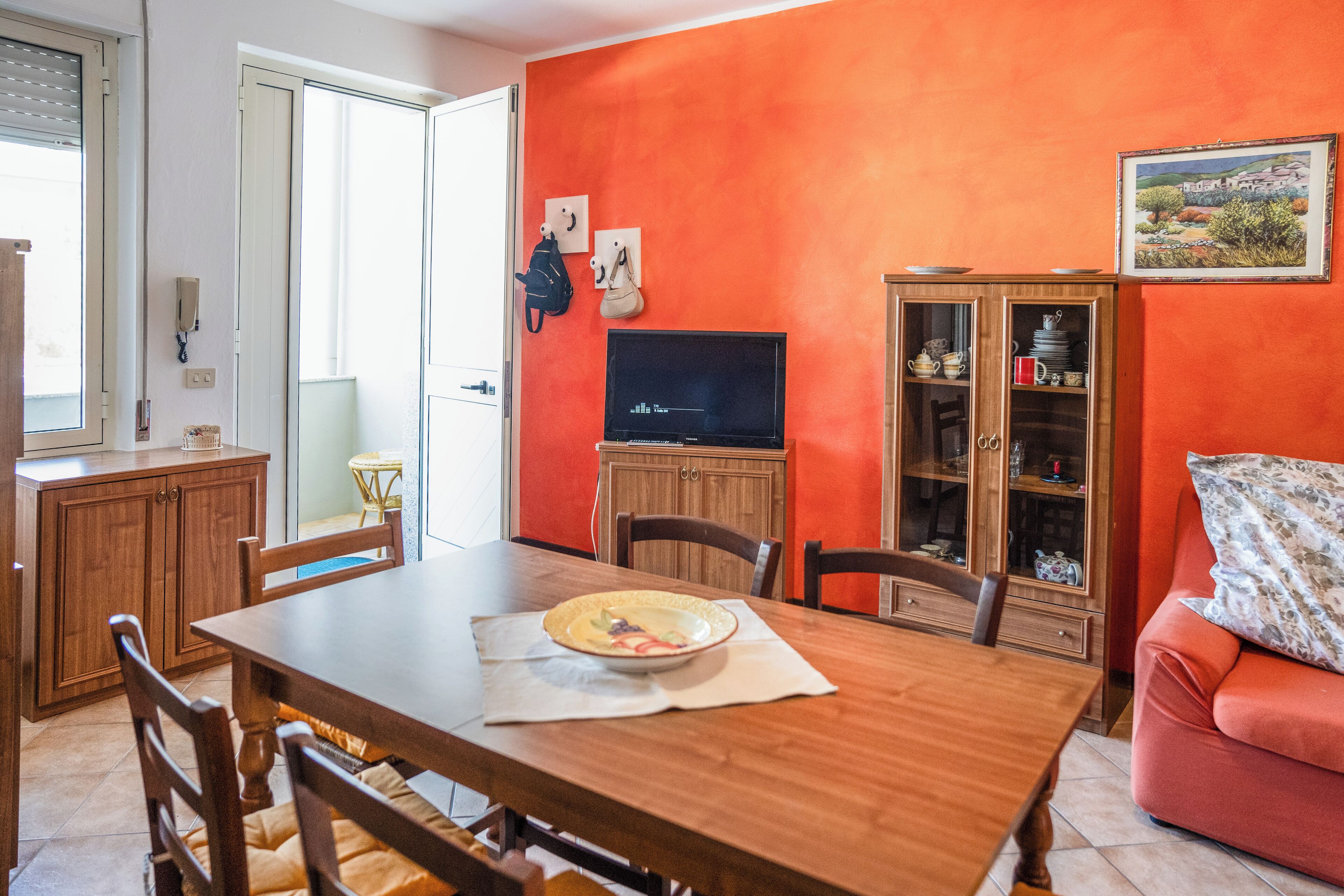 Apartment, 2 Bedrooms, Balcony | Living area | Flat-screen TV