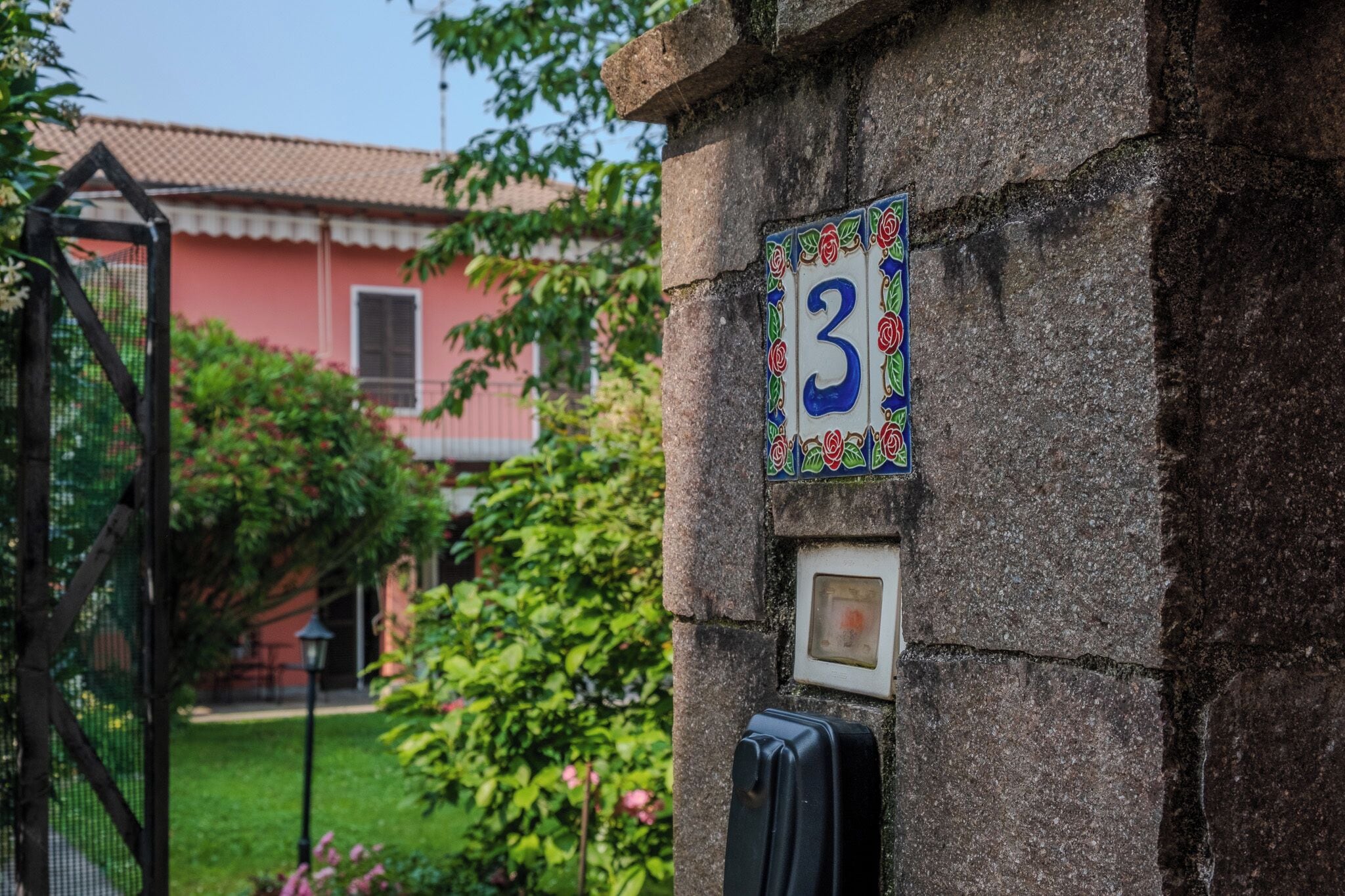 Fassade der Unterkunft