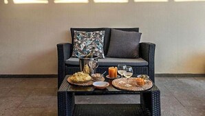 Appartement, 1 chambre, accès piscine | Terrasse/Patio