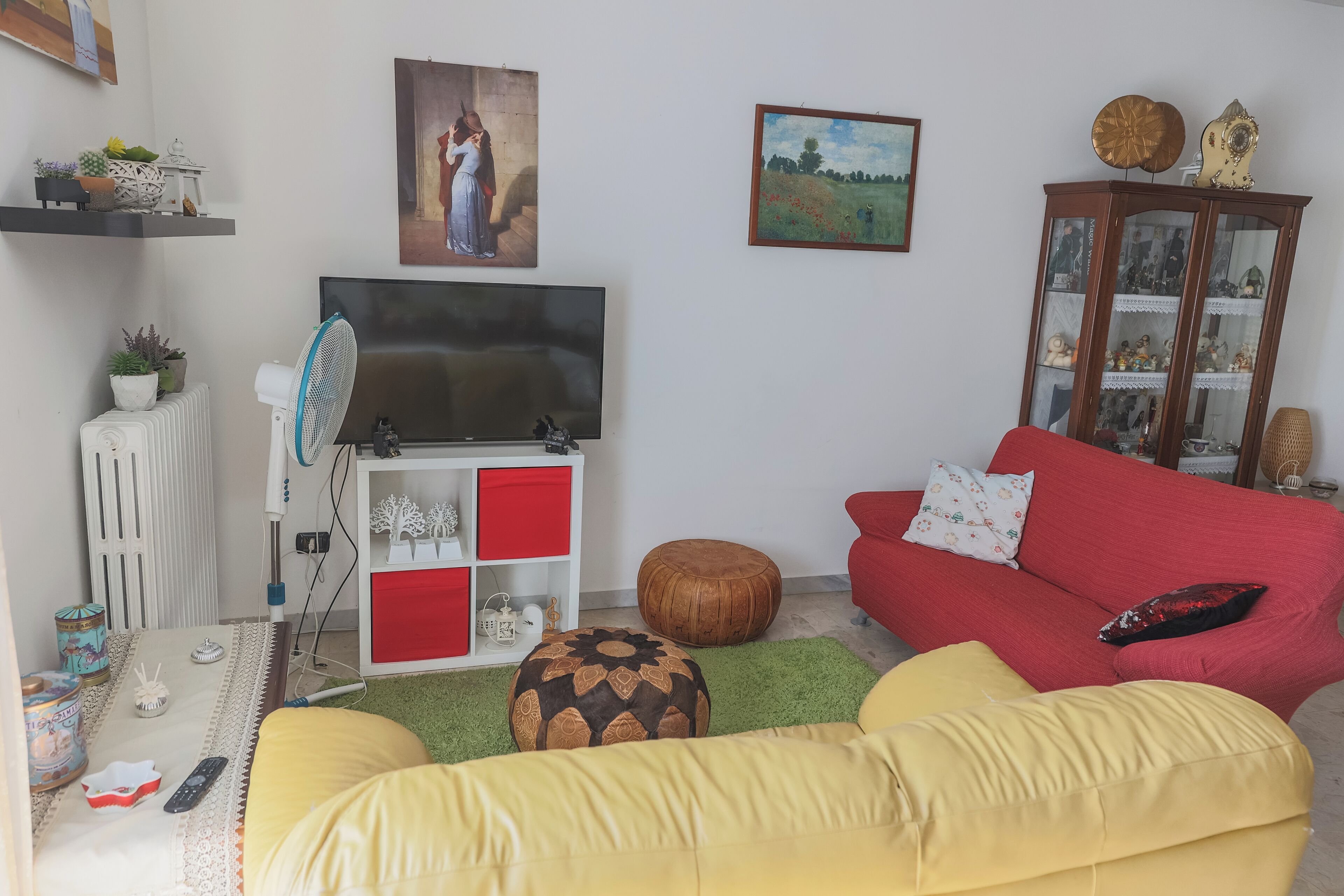 Appartement, 1 chambre, balcon | Coin séjour
