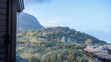 Blick von der Unterkunft