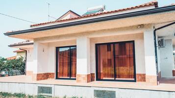 Fassade der Unterkunft