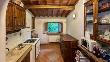 Ferienhaus, 2 Schlafzimmer, Balkon | Eigene Küche | Kühlschrank, Ofen, Herdplatte, Wasserkocher