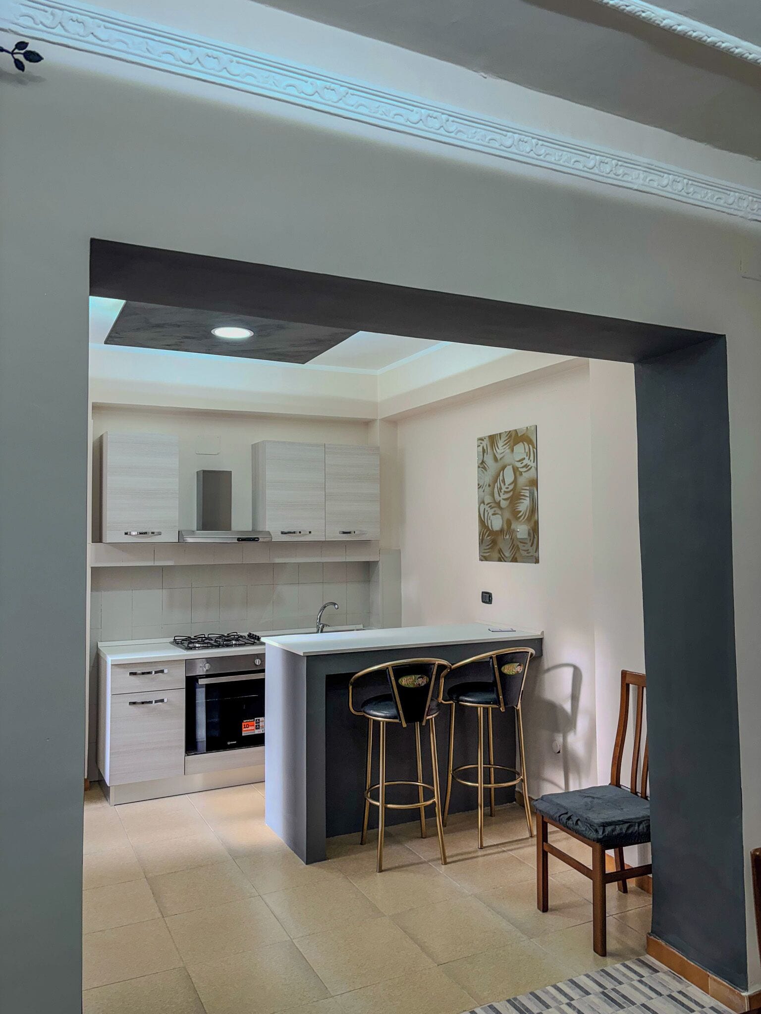 Alpehytte, 2 soverom, terrasse | Eget kjøkken | Kjøleskap, mikrobølgeovn, ovn og kokeplater