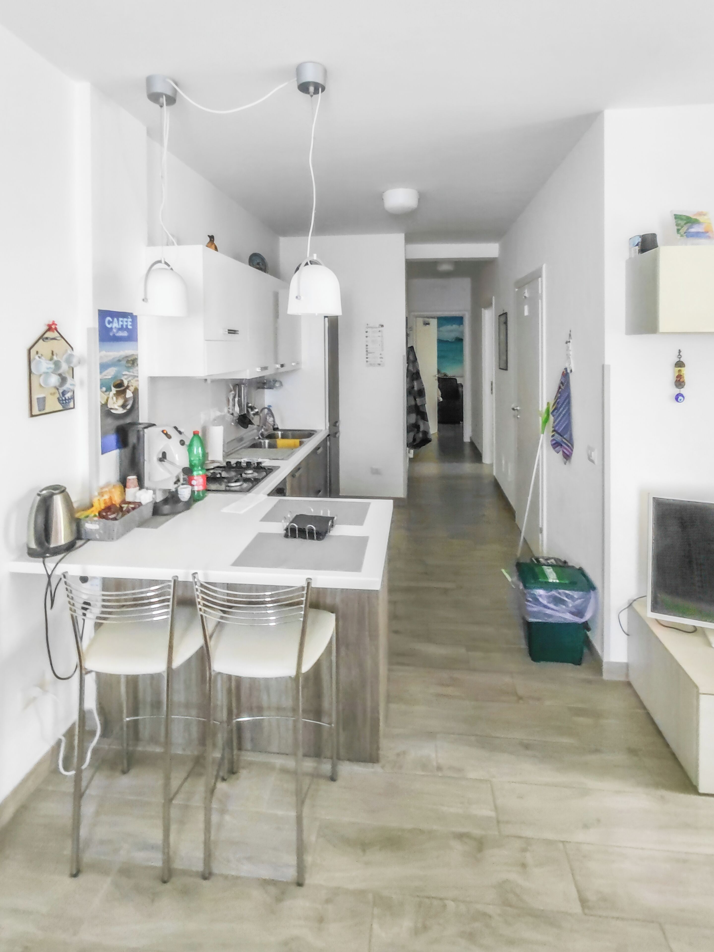 Appartamento, 2 camere da letto, terrazzo | Area soggiorno | TV a schermo piatto