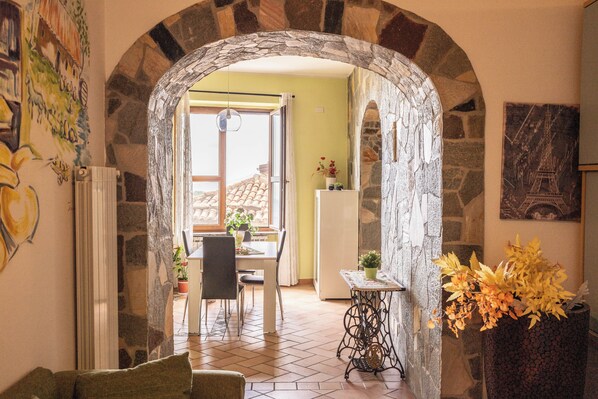 House, 3 Bedrooms, Mountainside | Living area - Casa Donna Grazia - Cilento (Orria)